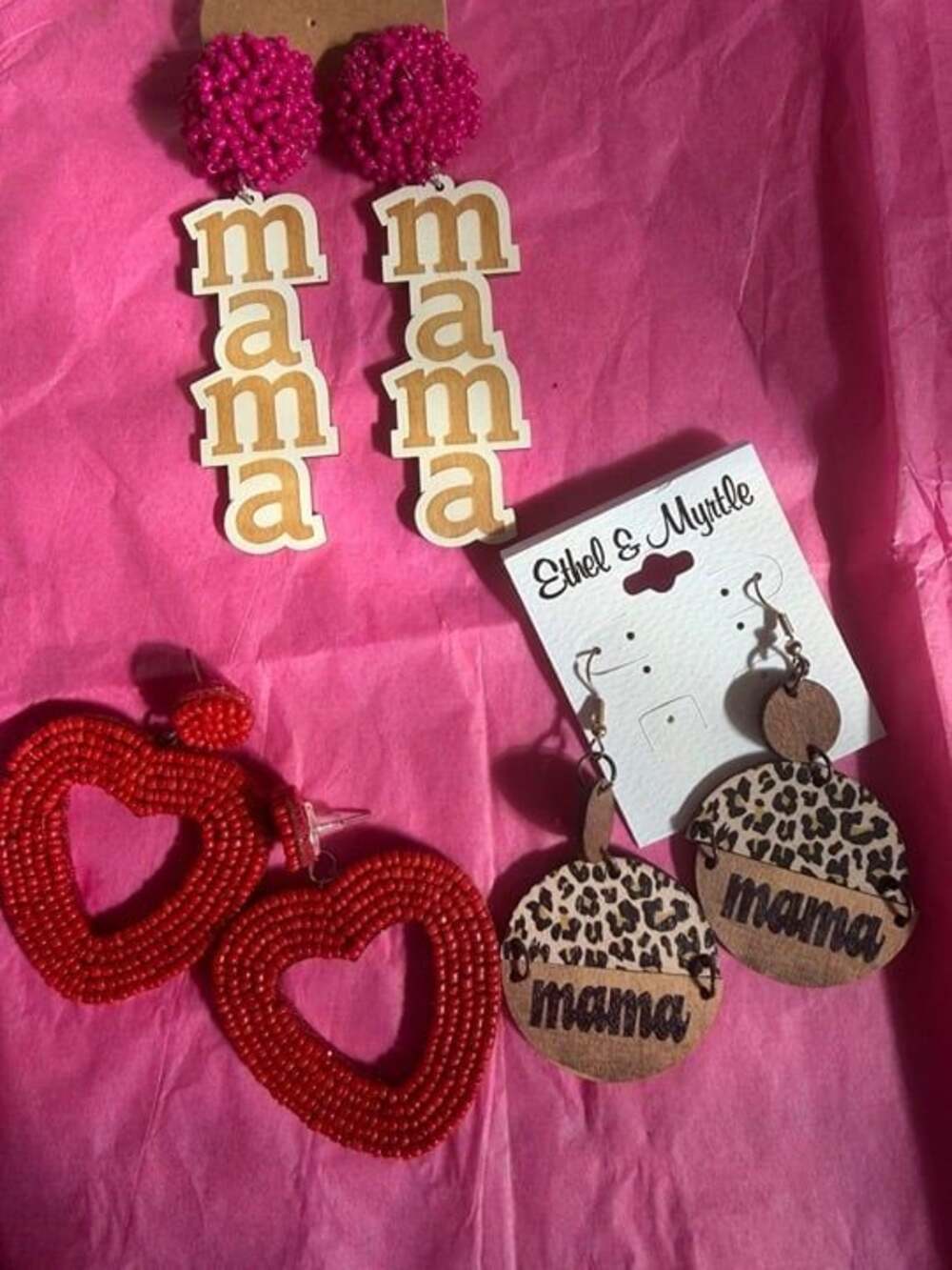 Bundle of 3 boutique earrings